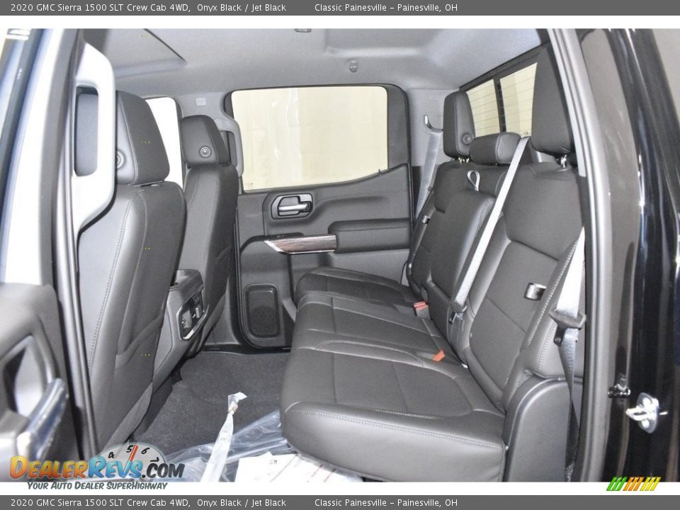 2020 GMC Sierra 1500 SLT Crew Cab 4WD Onyx Black / Jet Black Photo #6