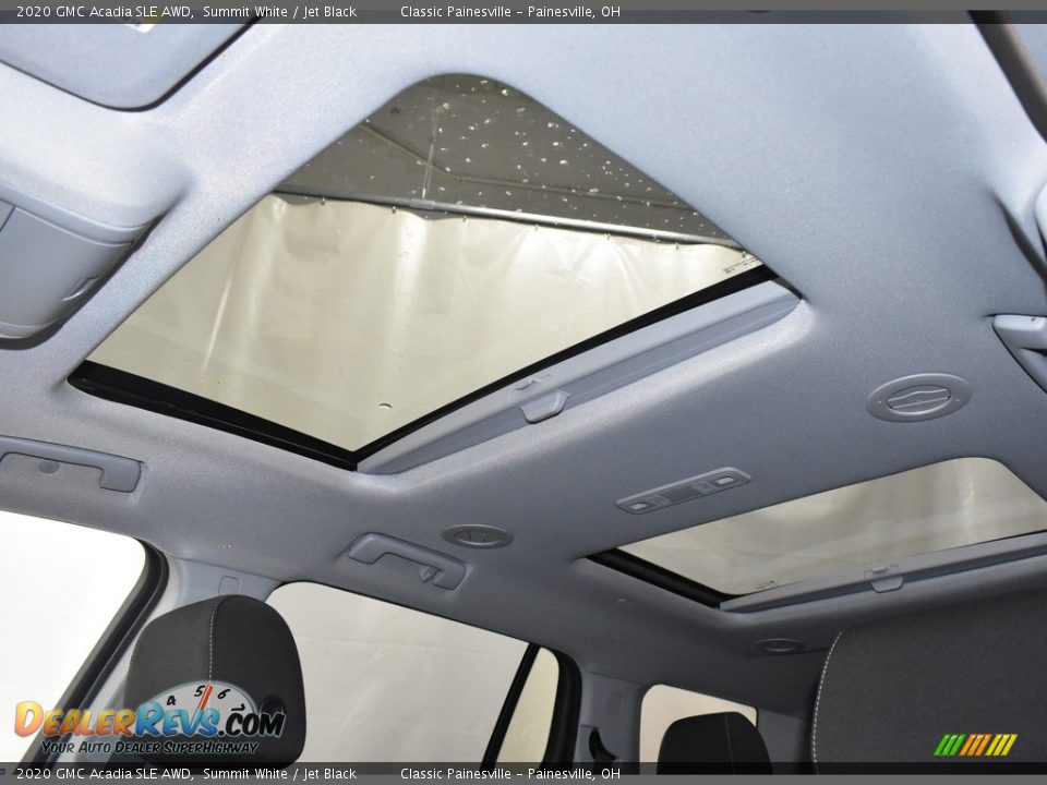 2020 GMC Acadia SLE AWD Summit White / Jet Black Photo #6
