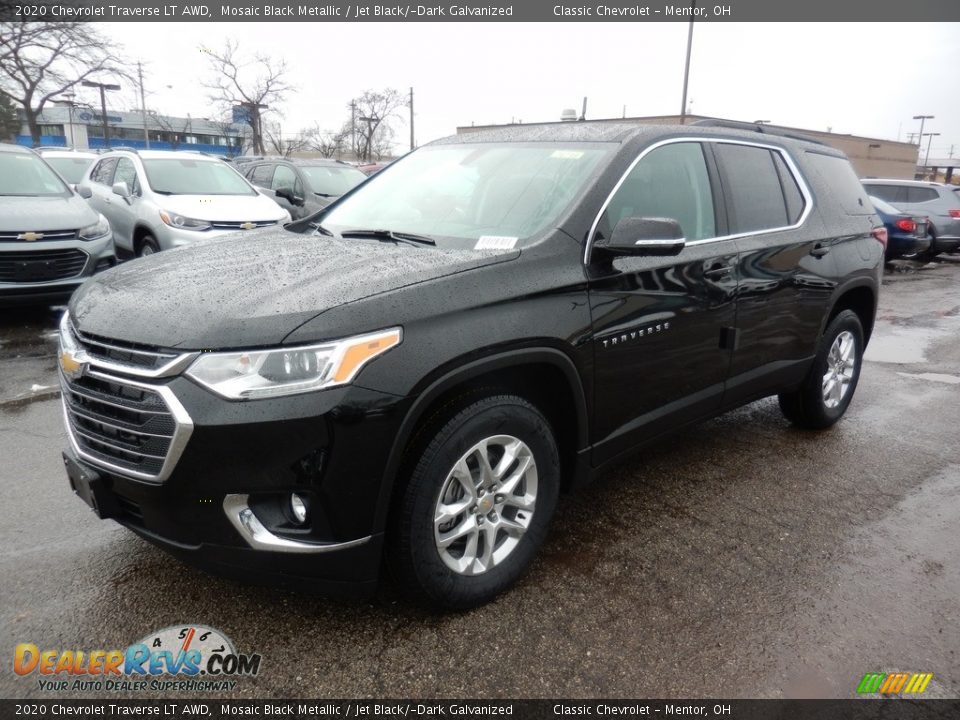 2020 Chevrolet Traverse LT AWD Mosaic Black Metallic / Jet Black/­Dark Galvanized Photo #1