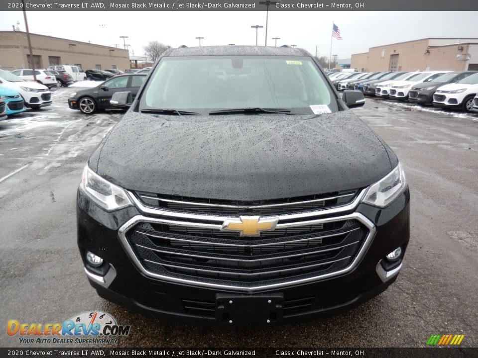 2020 Chevrolet Traverse LT AWD Mosaic Black Metallic / Jet Black/­Dark Galvanized Photo #2