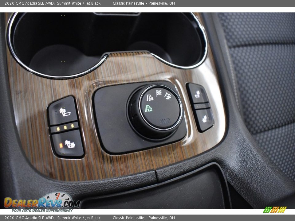 2020 GMC Acadia SLE AWD Summit White / Jet Black Photo #10