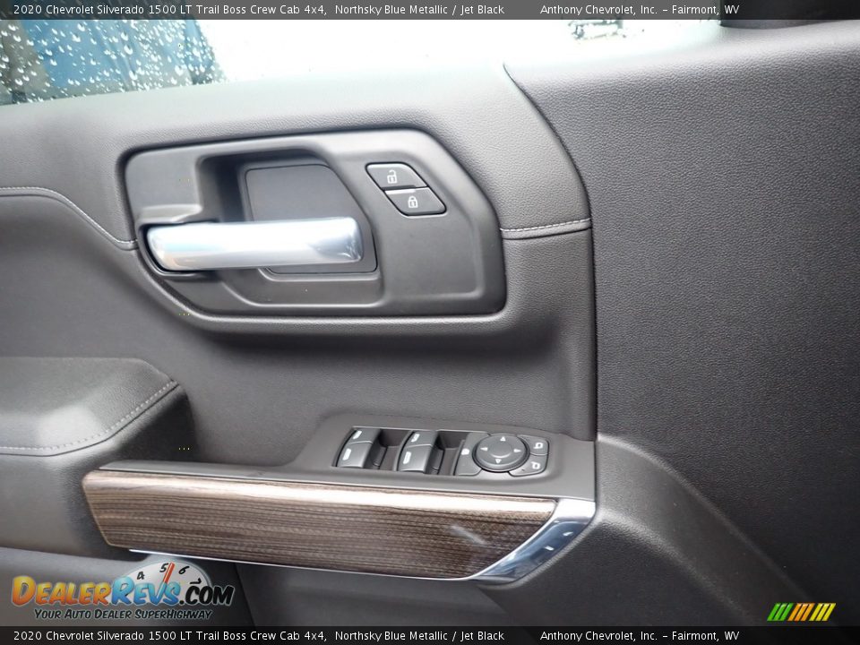 2020 Chevrolet Silverado 1500 LT Trail Boss Crew Cab 4x4 Northsky Blue Metallic / Jet Black Photo #17