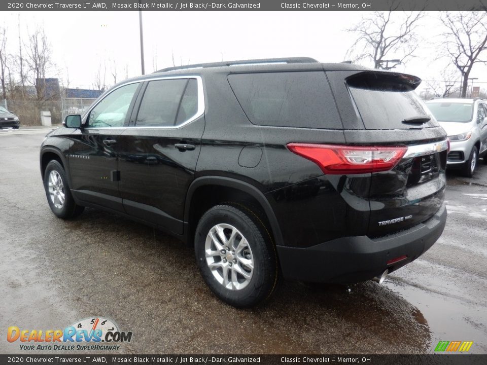 2020 Chevrolet Traverse LT AWD Mosaic Black Metallic / Jet Black/­Dark Galvanized Photo #5