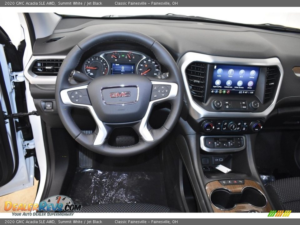 2020 GMC Acadia SLE AWD Summit White / Jet Black Photo #13