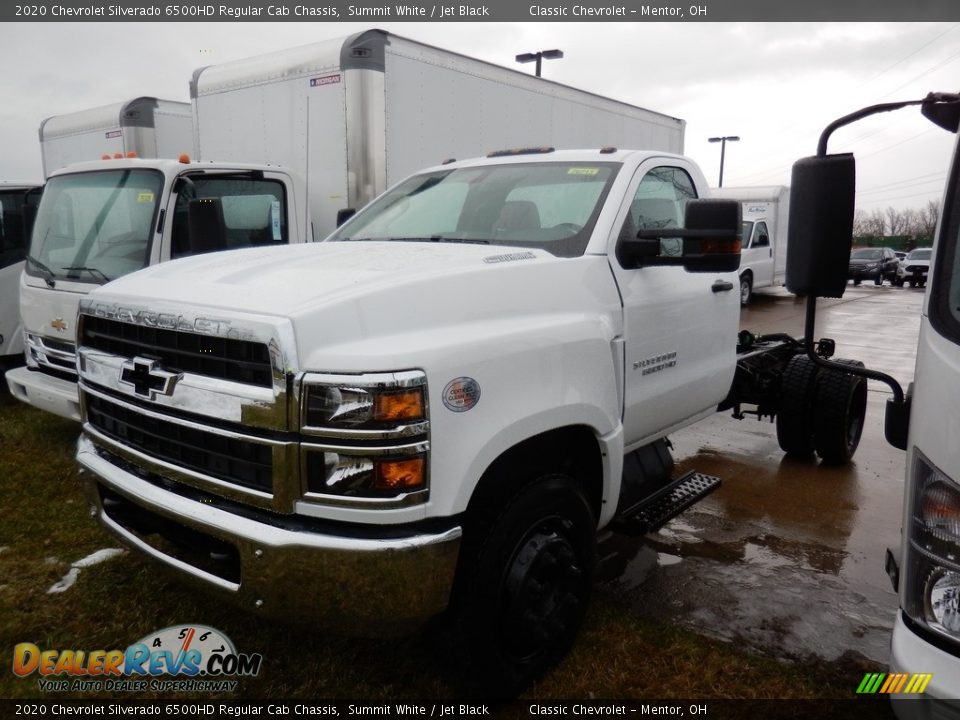 2020 Chevrolet Silverado 6500HD Regular Cab Chassis Summit White / Jet Black Photo #1