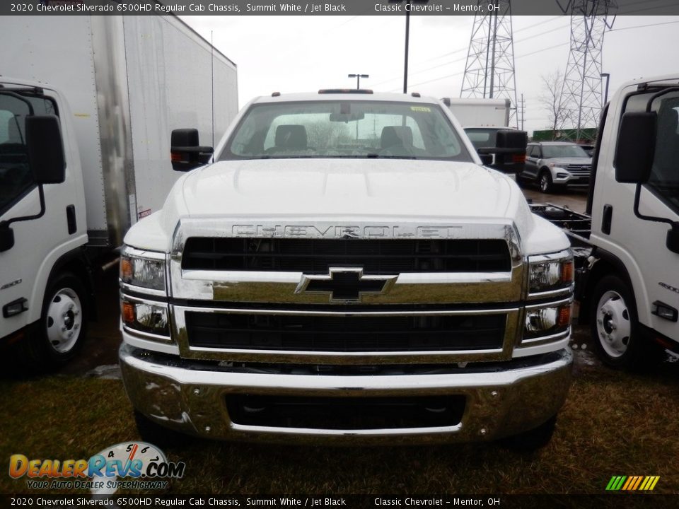 2020 Chevrolet Silverado 6500HD Regular Cab Chassis Summit White / Jet Black Photo #2