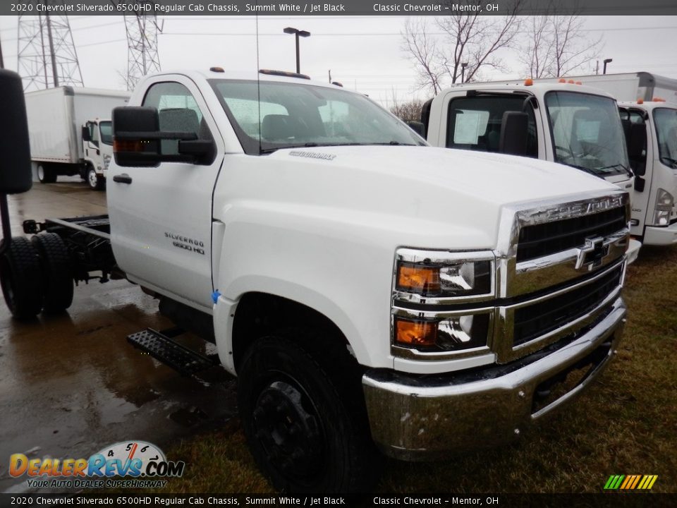 2020 Chevrolet Silverado 6500HD Regular Cab Chassis Summit White / Jet Black Photo #3