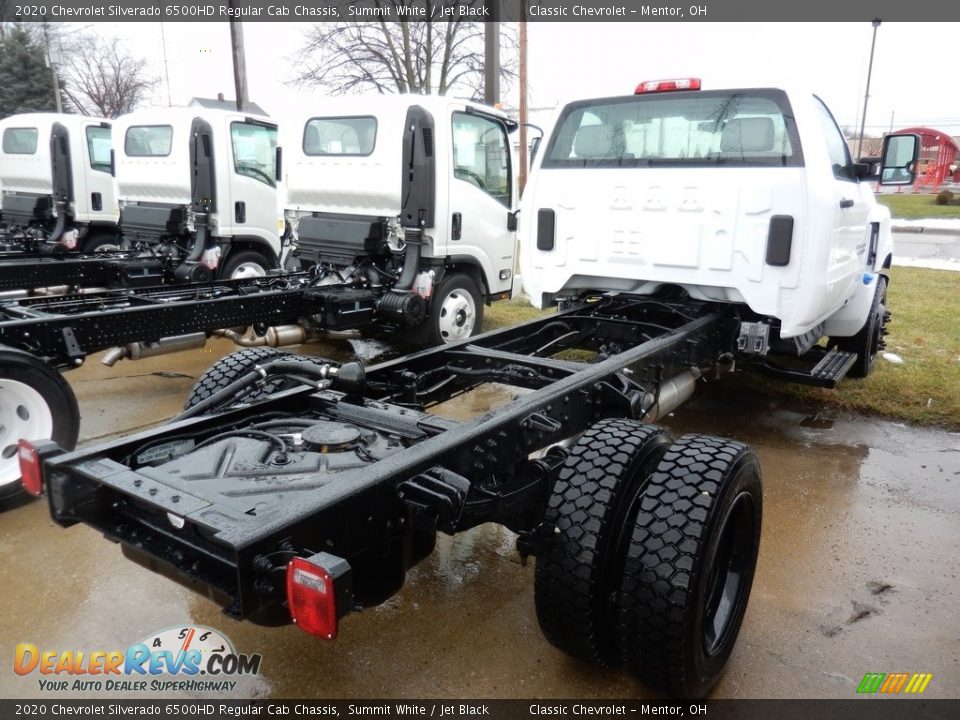 2020 Chevrolet Silverado 6500HD Regular Cab Chassis Summit White / Jet Black Photo #4