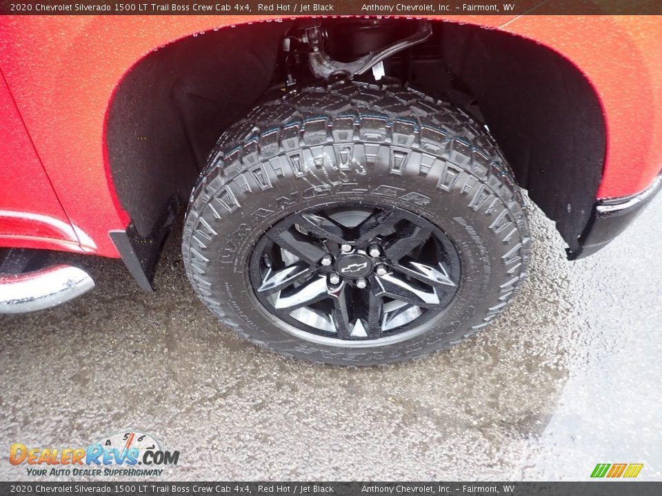 2020 Chevrolet Silverado 1500 LT Trail Boss Crew Cab 4x4 Red Hot / Jet Black Photo #2
