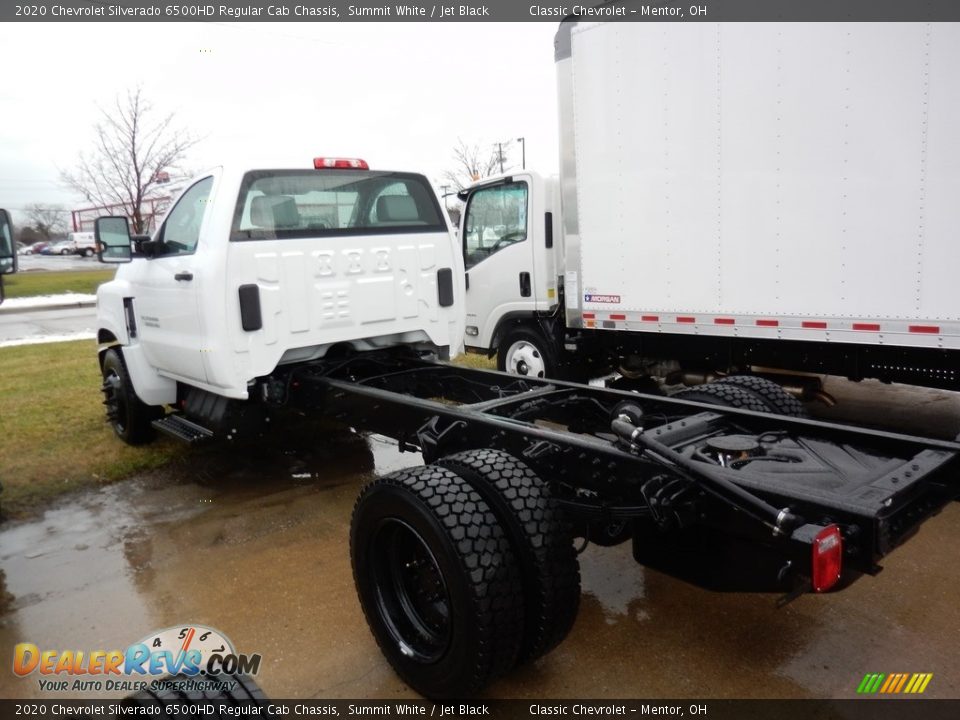 2020 Chevrolet Silverado 6500HD Regular Cab Chassis Summit White / Jet Black Photo #5