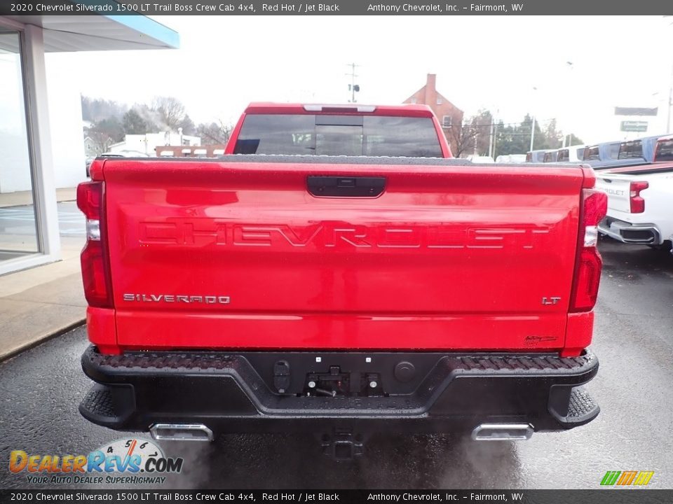2020 Chevrolet Silverado 1500 LT Trail Boss Crew Cab 4x4 Red Hot / Jet Black Photo #4