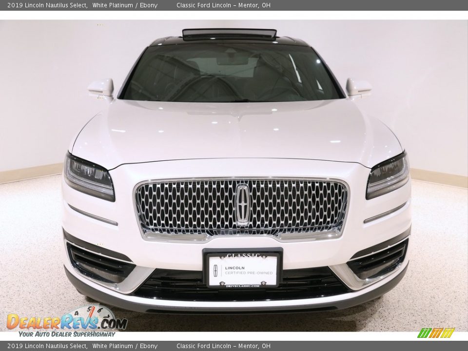 2019 Lincoln Nautilus Select White Platinum / Ebony Photo #2