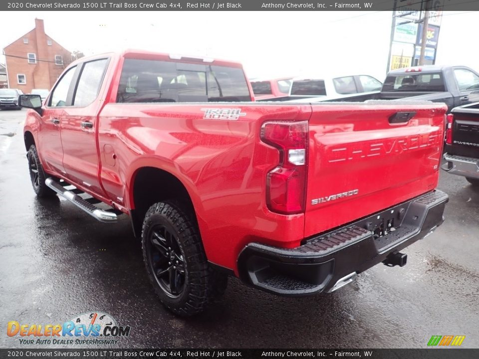 2020 Chevrolet Silverado 1500 LT Trail Boss Crew Cab 4x4 Red Hot / Jet Black Photo #5
