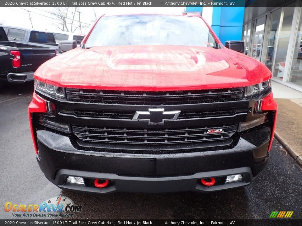 2020 Chevrolet Silverado 1500 LT Trail Boss Crew Cab 4x4 Red Hot / Jet Black Photo #7