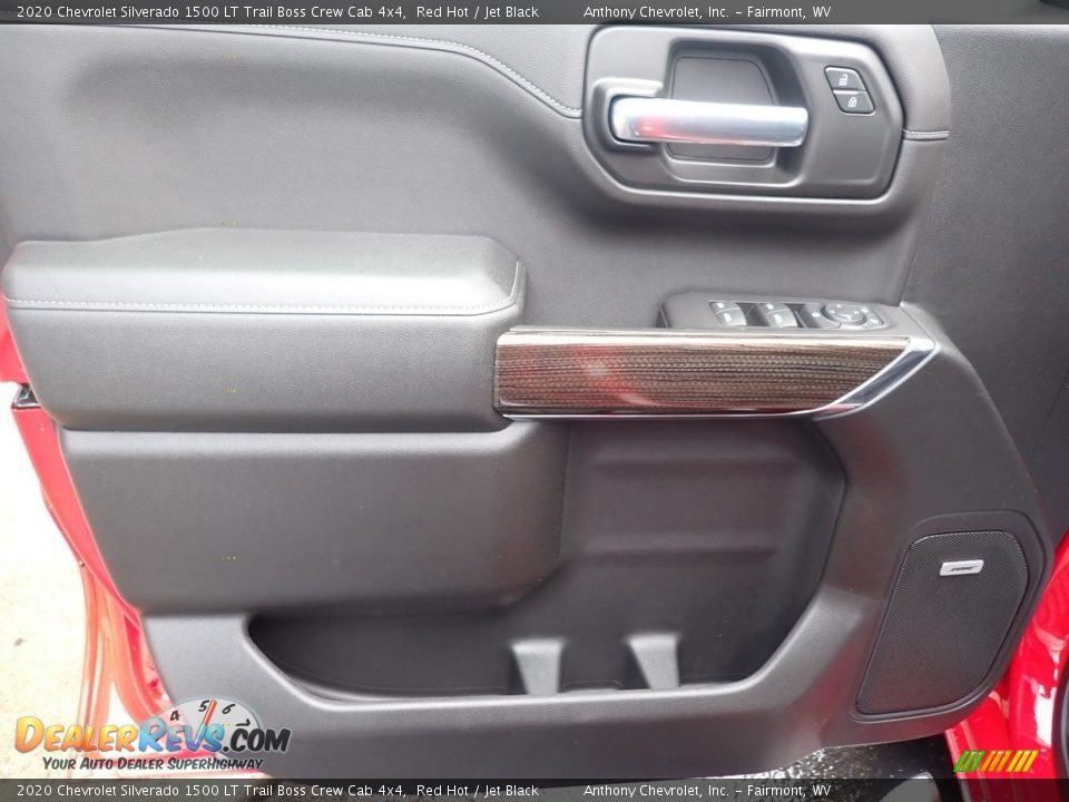 2020 Chevrolet Silverado 1500 LT Trail Boss Crew Cab 4x4 Red Hot / Jet Black Photo #13
