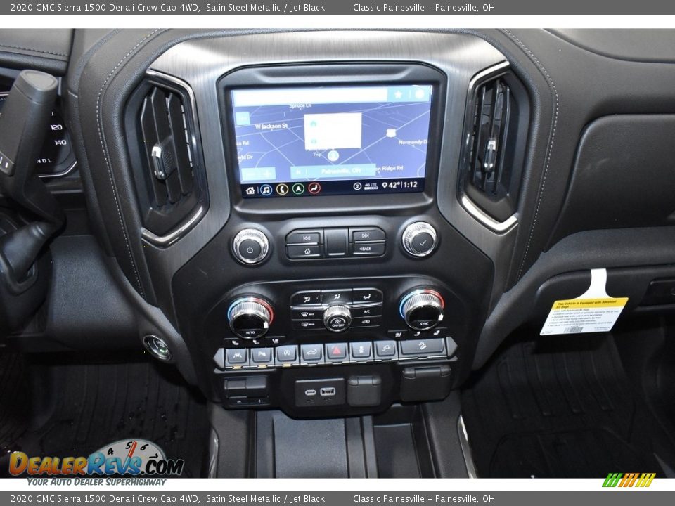 Controls of 2020 GMC Sierra 1500 Denali Crew Cab 4WD Photo #4