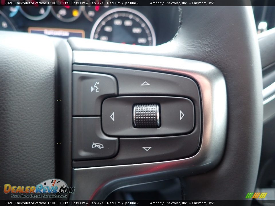 2020 Chevrolet Silverado 1500 LT Trail Boss Crew Cab 4x4 Red Hot / Jet Black Photo #17