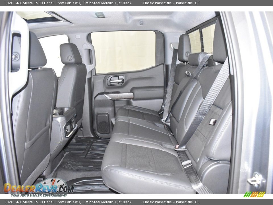 Rear Seat of 2020 GMC Sierra 1500 Denali Crew Cab 4WD Photo #9