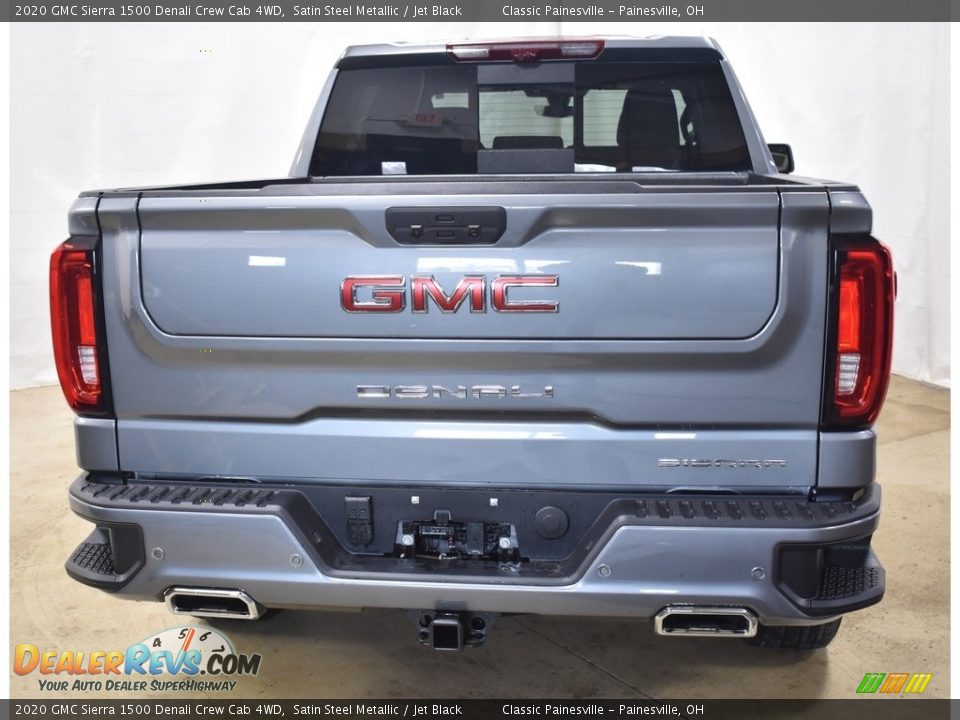 2020 GMC Sierra 1500 Denali Crew Cab 4WD Satin Steel Metallic / Jet Black Photo #11
