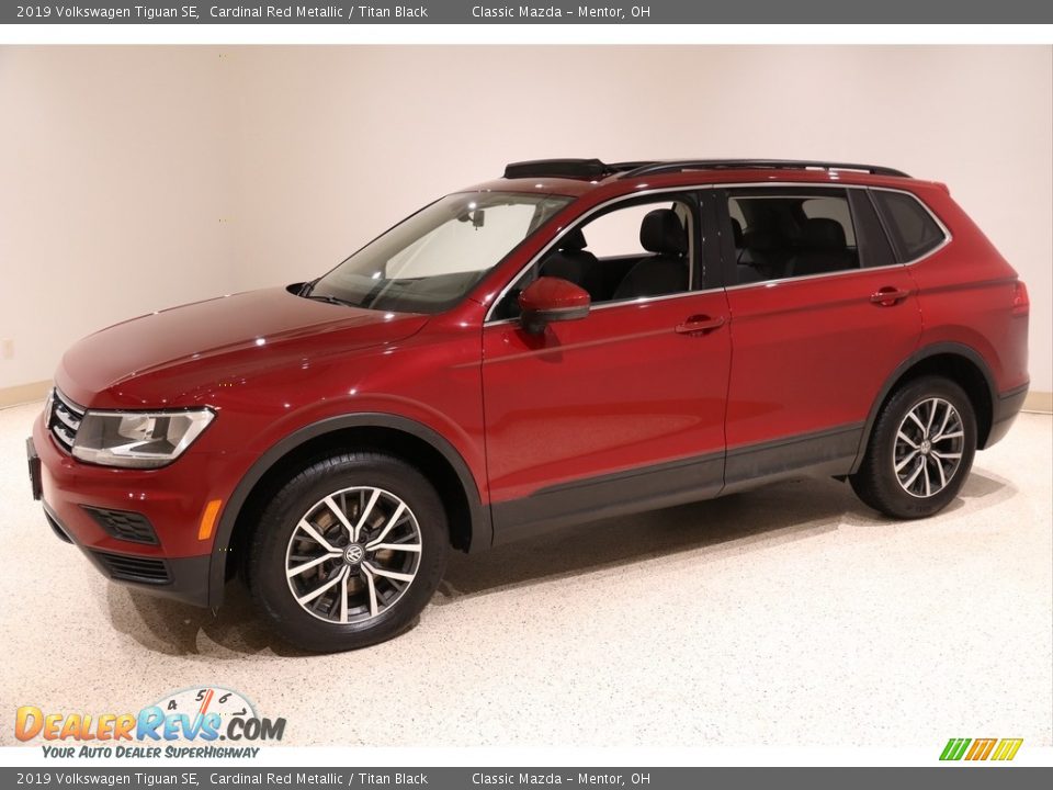 Cardinal Red Metallic 2019 Volkswagen Tiguan SE Photo #3