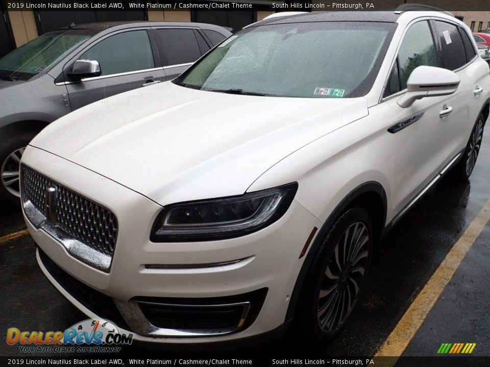 2019 Lincoln Nautilus Black Label AWD White Platinum / Cashmere/Chalet Theme Photo #1