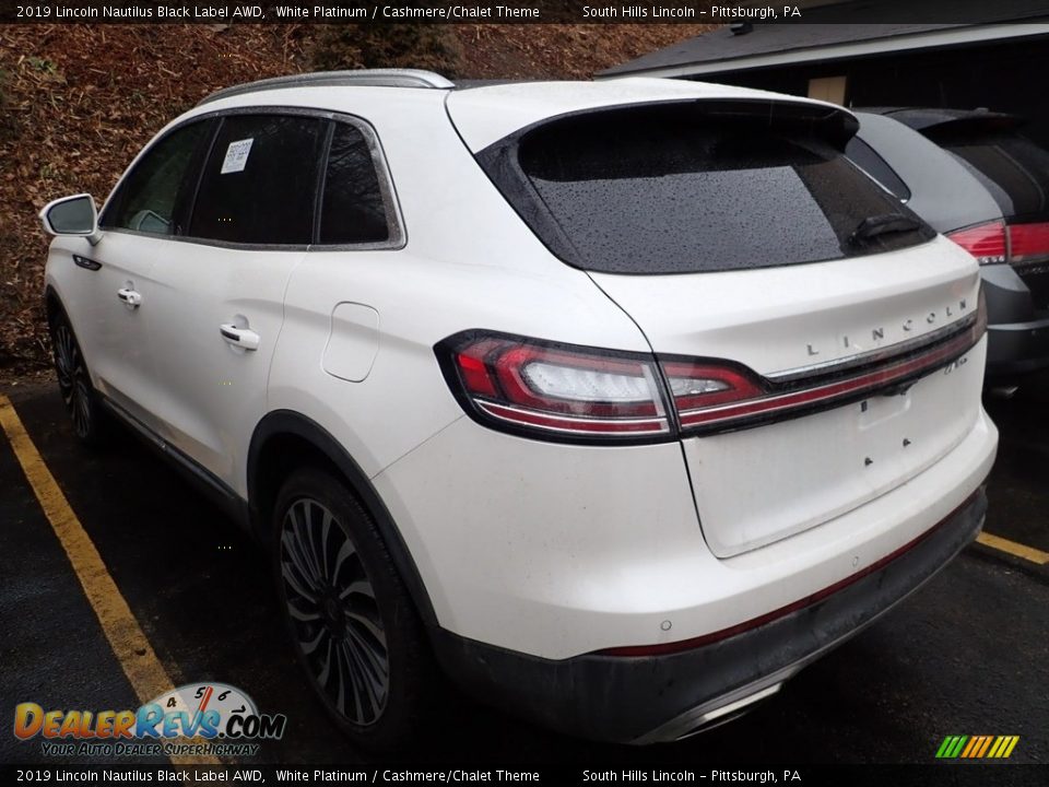 2019 Lincoln Nautilus Black Label AWD White Platinum / Cashmere/Chalet Theme Photo #2