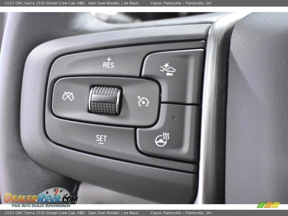 2020 GMC Sierra 1500 Denali Crew Cab 4WD Satin Steel Metallic / Jet Black Photo #6