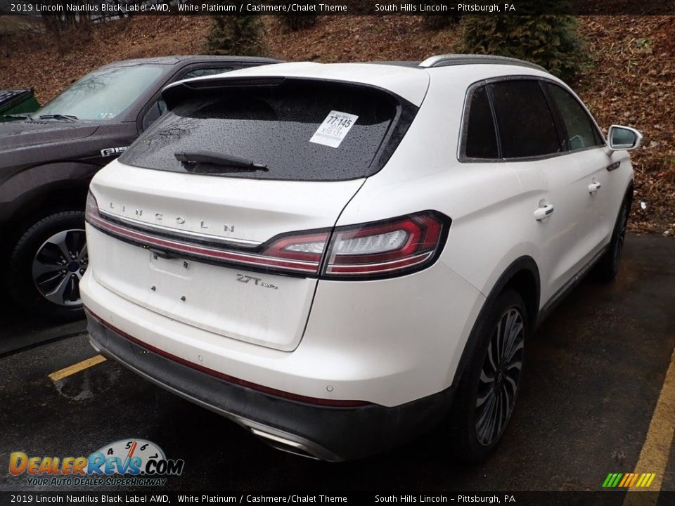 2019 Lincoln Nautilus Black Label AWD White Platinum / Cashmere/Chalet Theme Photo #4