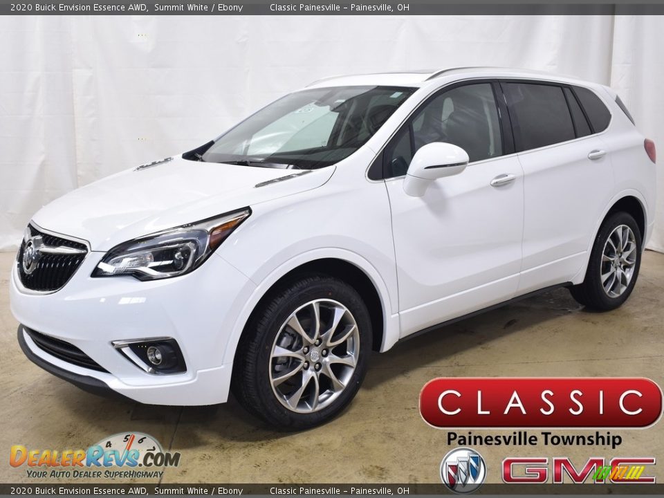 2020 Buick Envision Essence AWD Summit White / Ebony Photo #1
