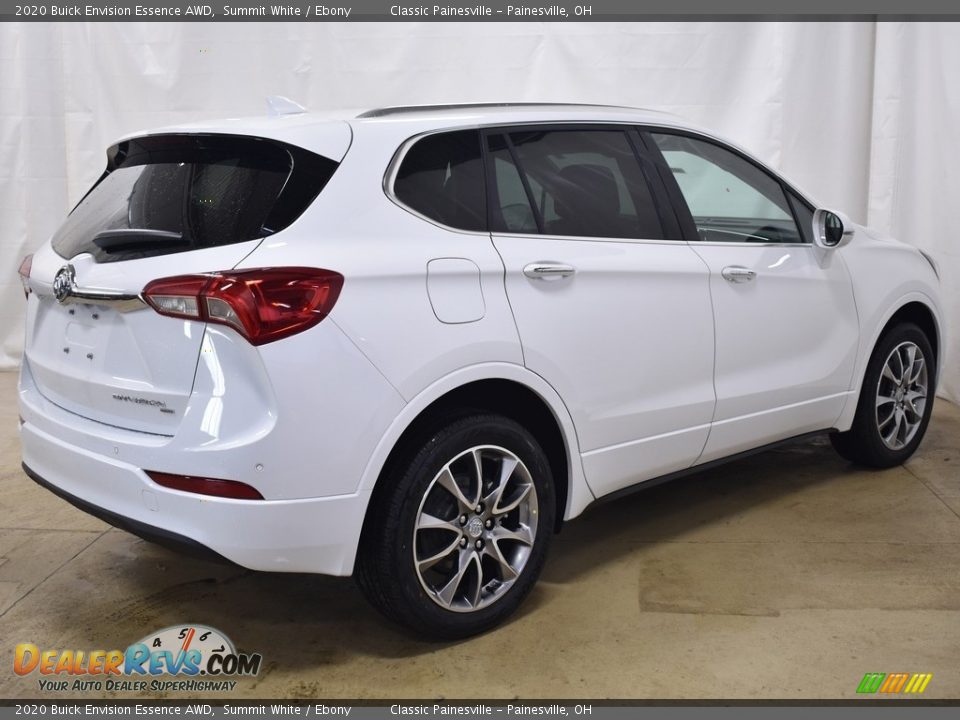 2020 Buick Envision Essence AWD Summit White / Ebony Photo #7
