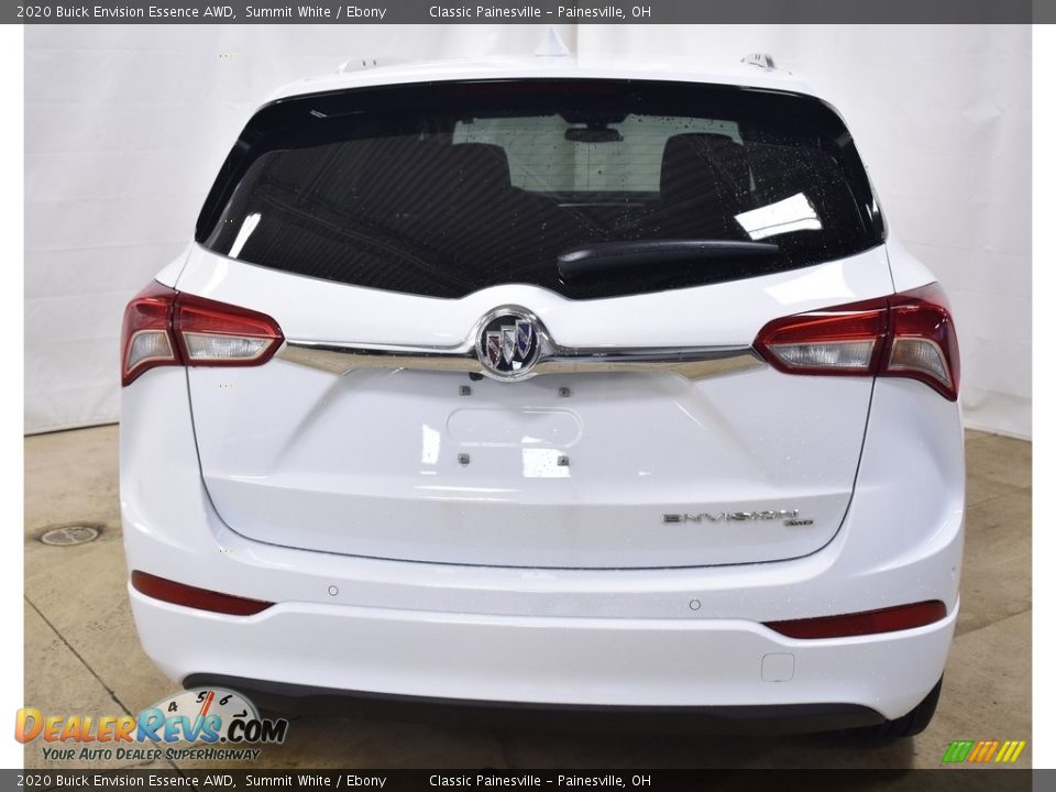 2020 Buick Envision Essence AWD Summit White / Ebony Photo #8