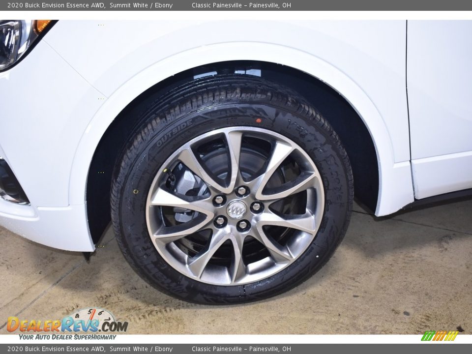 2020 Buick Envision Essence AWD Summit White / Ebony Photo #10