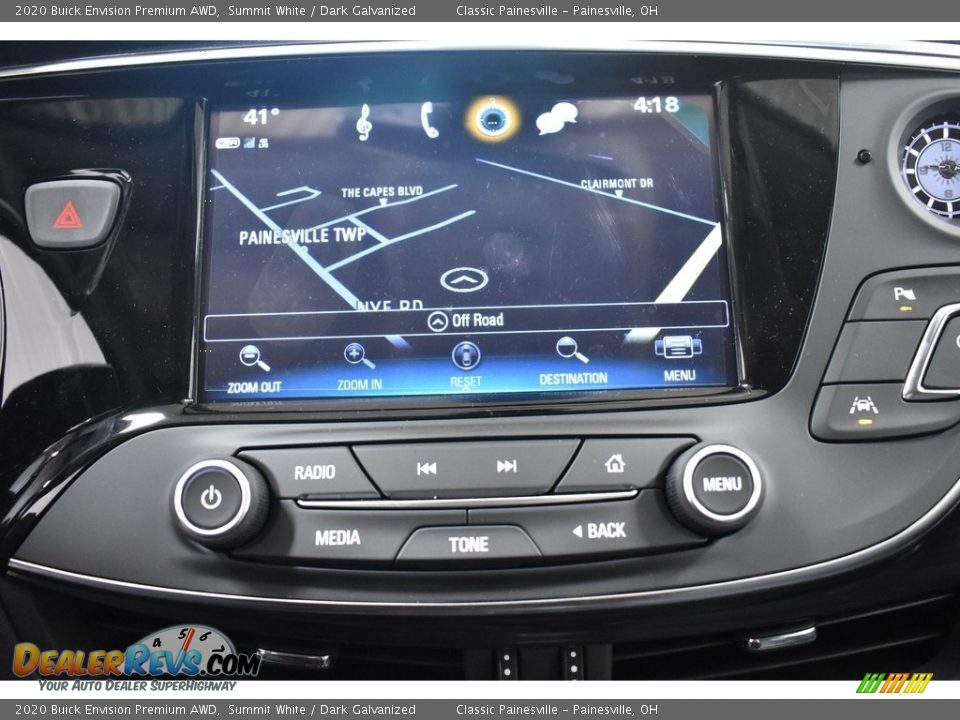 2020 Buick Envision Premium AWD Summit White / Dark Galvanized Photo #8