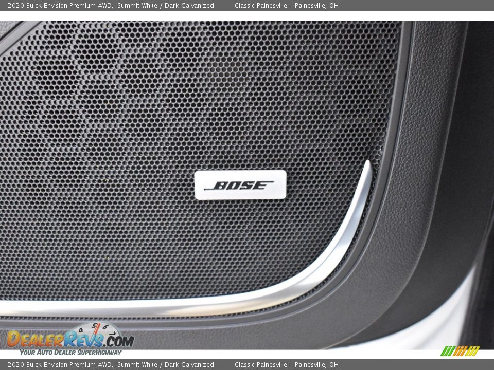 2020 Buick Envision Premium AWD Summit White / Dark Galvanized Photo #10