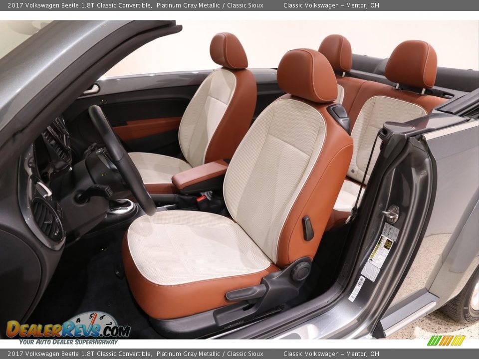 Classic Sioux Interior - 2017 Volkswagen Beetle 1.8T Classic Convertible Photo #6