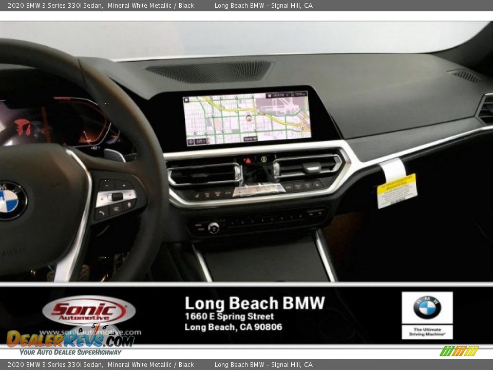 2020 BMW 3 Series 330i Sedan Mineral White Metallic / Black Photo #5