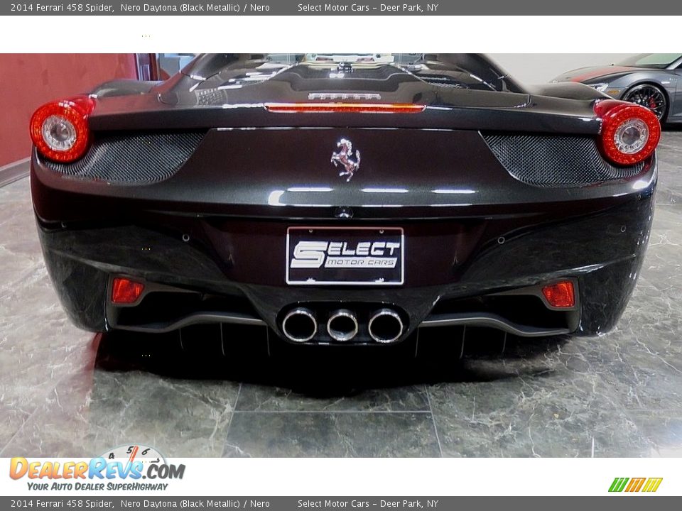 2014 Ferrari 458 Spider Nero Daytona (Black Metallic) / Nero Photo #6
