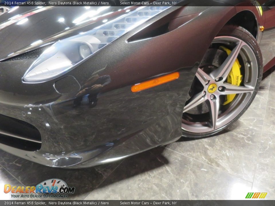 2014 Ferrari 458 Spider Nero Daytona (Black Metallic) / Nero Photo #9