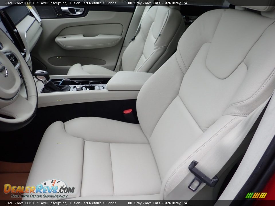 Front Seat of 2020 Volvo XC60 T5 AWD Inscription Photo #7
