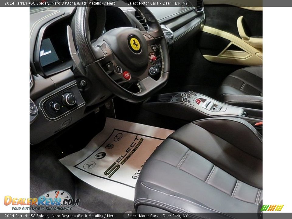 Front Seat of 2014 Ferrari 458 Spider Photo #15