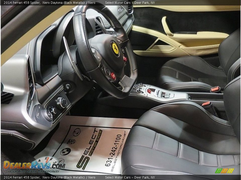 Front Seat of 2014 Ferrari 458 Spider Photo #16