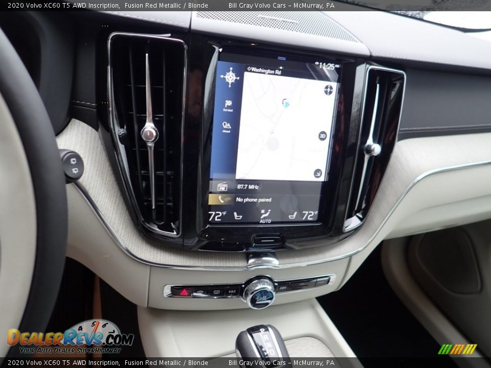 Controls of 2020 Volvo XC60 T5 AWD Inscription Photo #14