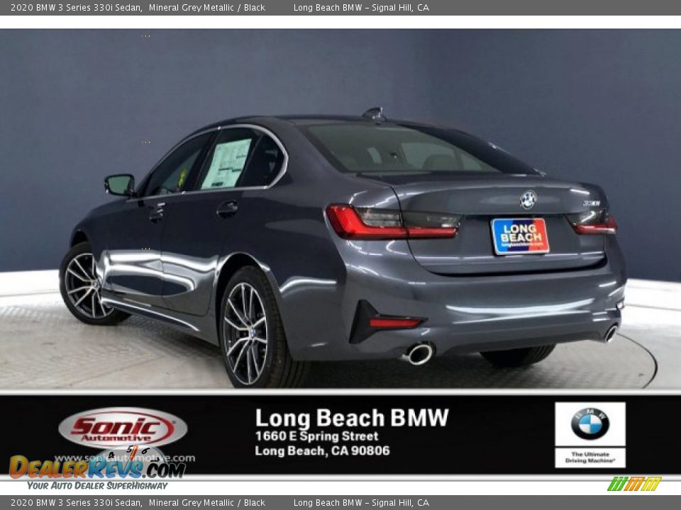 2020 BMW 3 Series 330i Sedan Mineral Grey Metallic / Black Photo #2