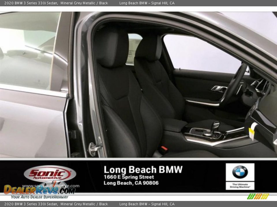 2020 BMW 3 Series 330i Sedan Mineral Grey Metallic / Black Photo #7