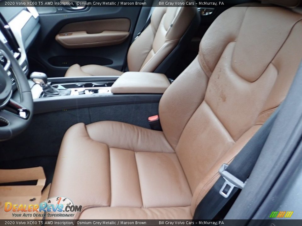 Front Seat of 2020 Volvo XC60 T5 AWD Inscription Photo #7