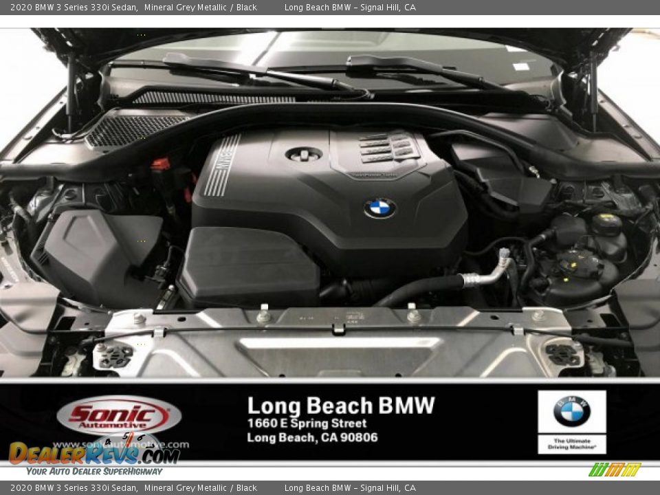 2020 BMW 3 Series 330i Sedan Mineral Grey Metallic / Black Photo #8