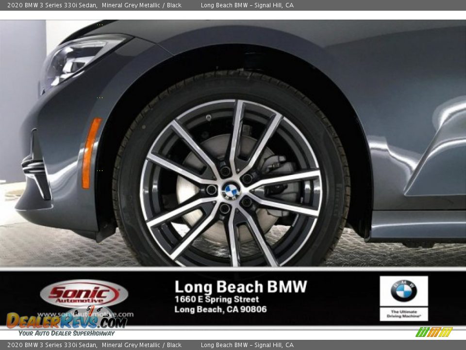 2020 BMW 3 Series 330i Sedan Mineral Grey Metallic / Black Photo #9