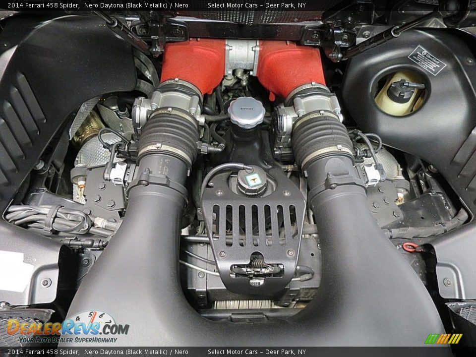 2014 Ferrari 458 Spider 4.5 Liter DI DOHC 32-Valve V8 Engine Photo #33