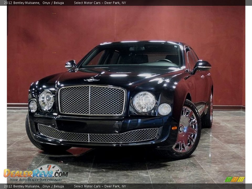 2012 Bentley Mulsanne Onyx / Beluga Photo #1