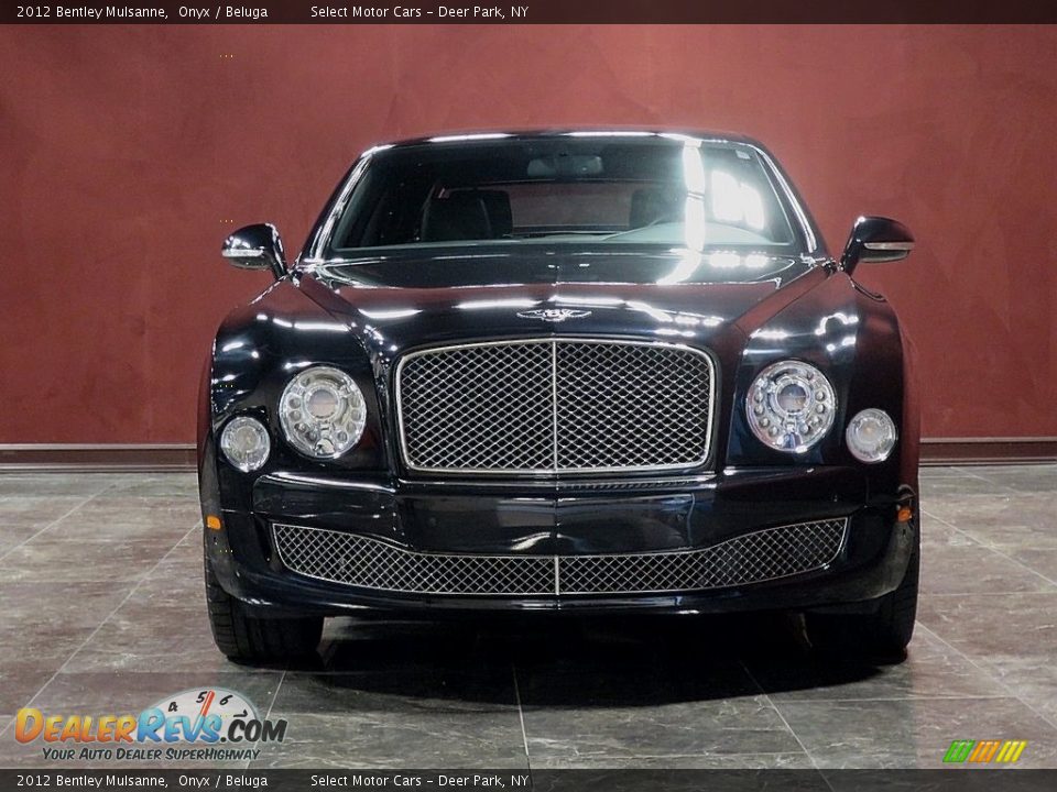2012 Bentley Mulsanne Onyx / Beluga Photo #2